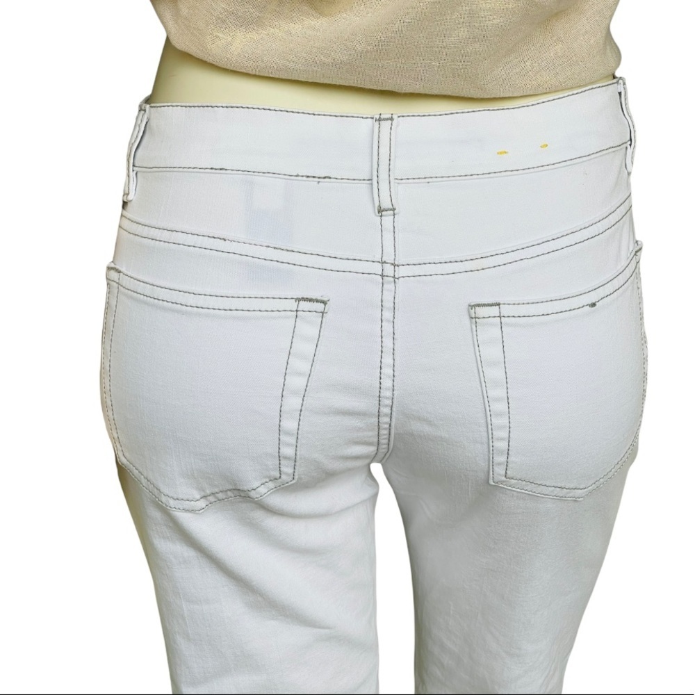 DKNY Jeans Women’s Bootcut White Jeans Pants - Picture 2 of 8